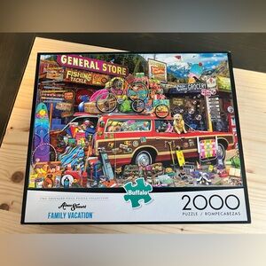 Buffalo Aimee Stewart Family Vacation  2,000 Piece Puzzle